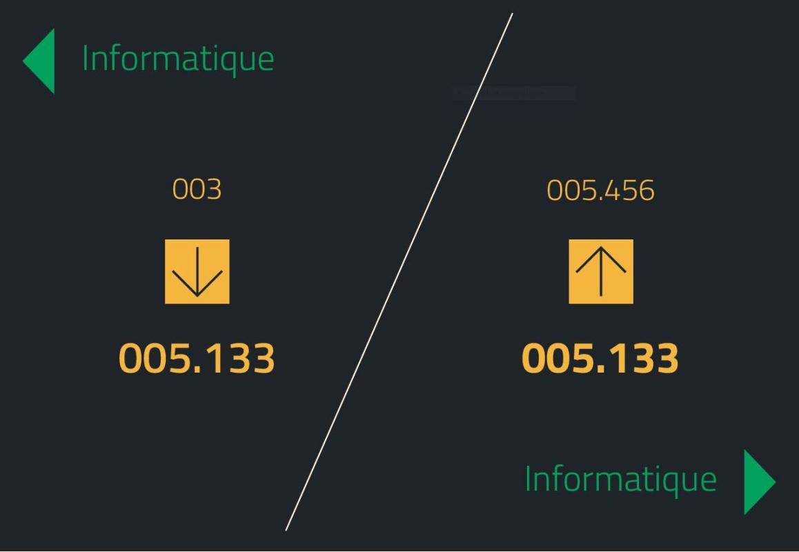 Joue signalétique